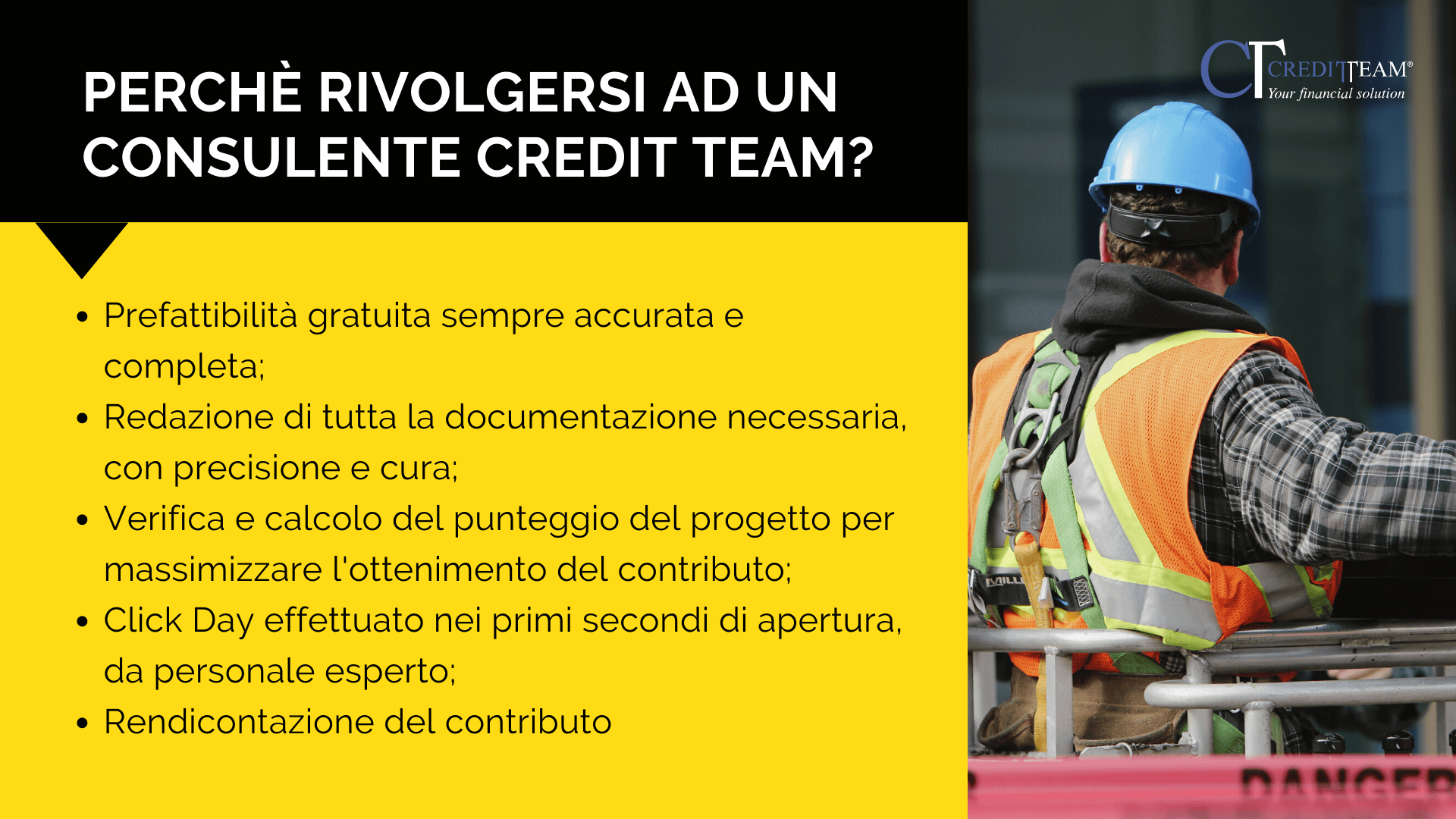 Bando Isi inail 2021 - Scegli i consulenti di finanza agevolata credit team