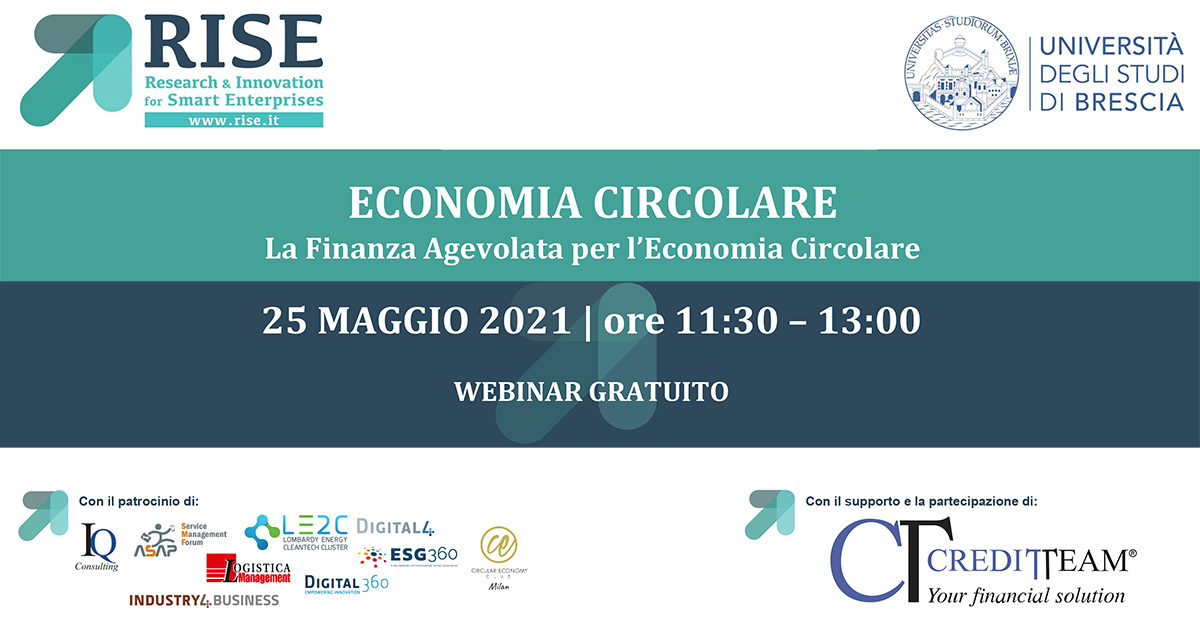 Vuoi rendere la tua impresa sempre più sostenibile? Partecipa al webinar gratuito! - Credit Team Brescia Bergamo Milano