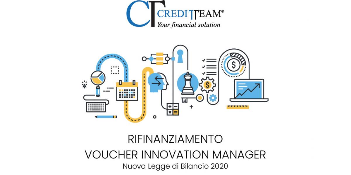 Voucher Innovation Manager Rifinanziamento - Credit Team - Finanza Agevolata Brescia Bergamo Milano