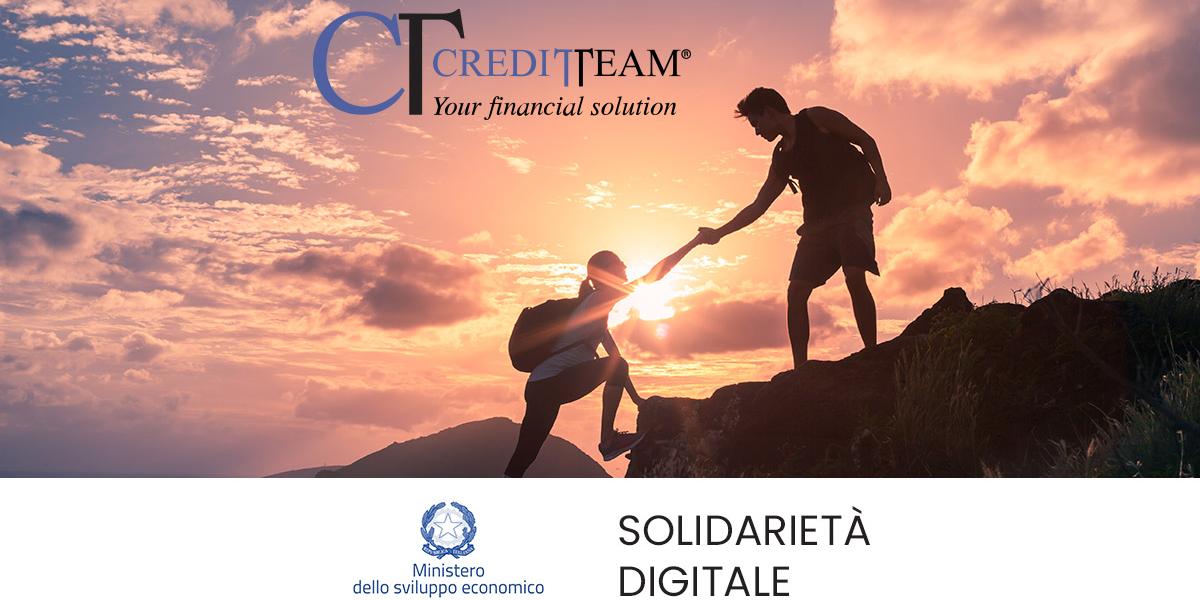 Credit Team e Solidarietà Digitale - Finanza Agevolata Brescia, Bergamo e Milano