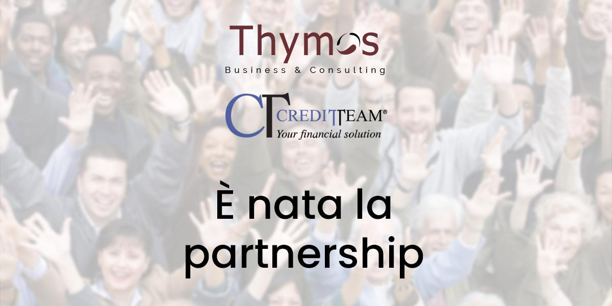 PARTNERSHIP STRATEGICA: Thymos Business & Consulting e Credit Team