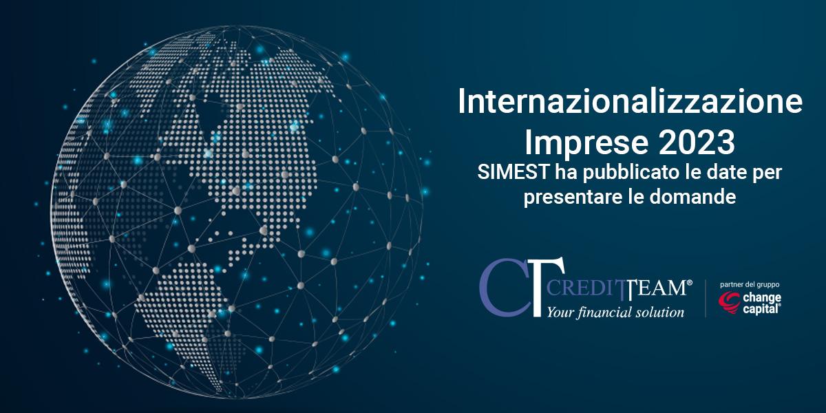 Internazionalizzazione imprese: domande di agevolazioni dal 27.07 a SIMEST - Credit Team