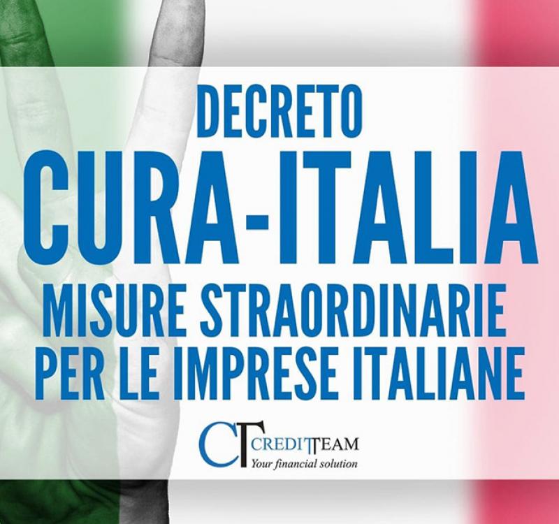 DECRETO CURA ITALIA 2020 – TUTTE LE MISURE STRAORDINARIE A SOSTEGNO DELLE IMPRESE ITALIANE