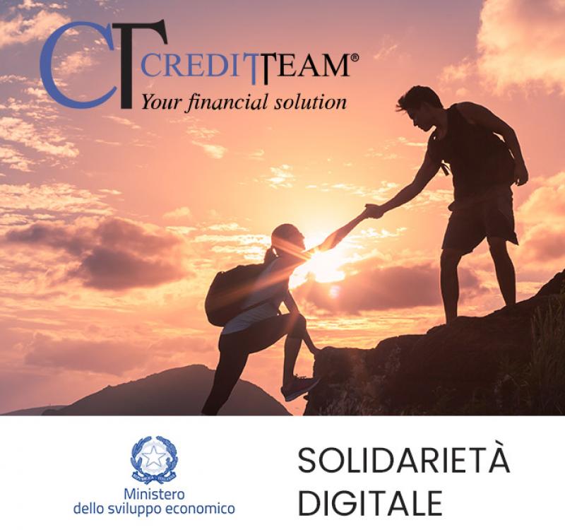 CREDIT TEAM E LA SOLIDARIETA’ DIGITALE: #RESTAINFORMATO