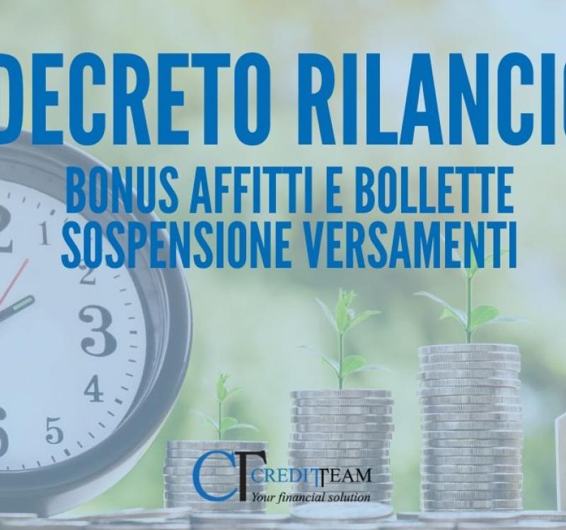 DECRETO RILANCIO: Taglio ad affitti e bollette e rinvio dei versamenti fiscali